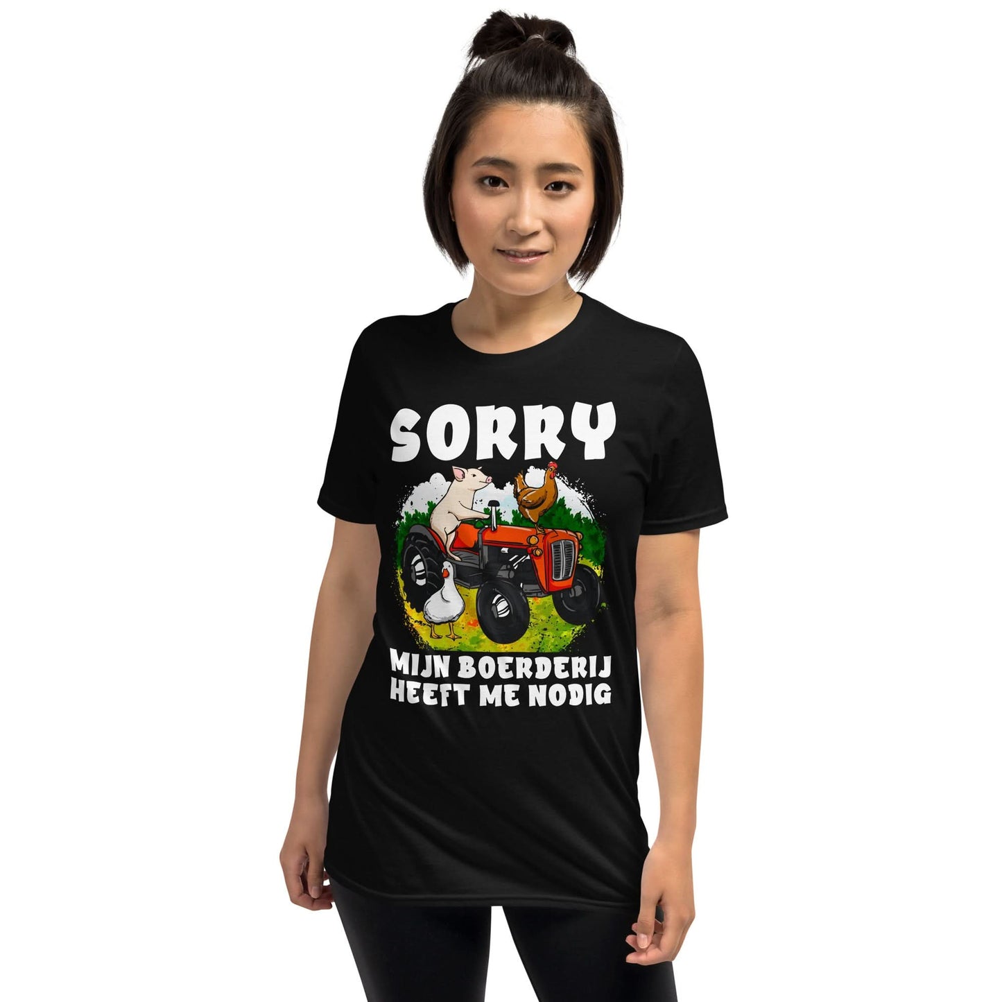 Unisex T-shirt ( sorry - boerderij)