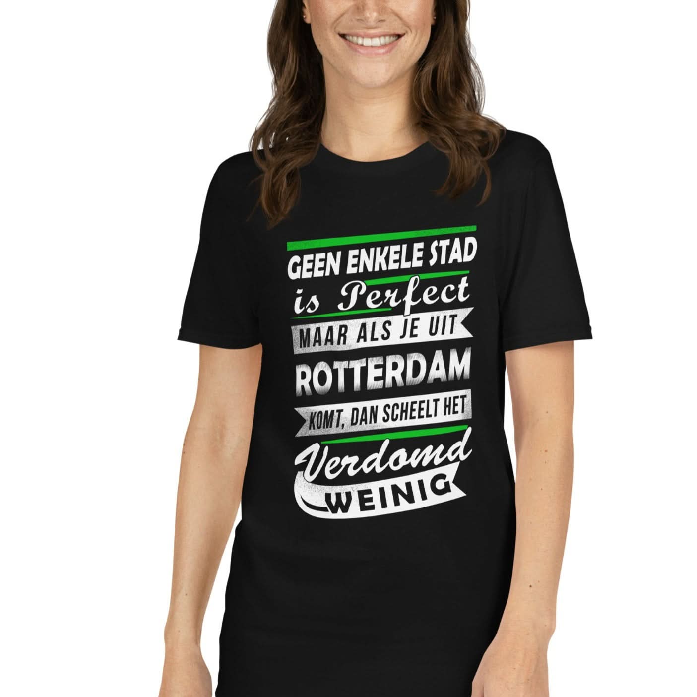 rotterdam T-shirt, Geen enkele stad is perfect