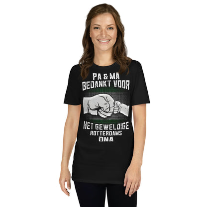 Unisex T-shirt (Bedankt voor het geweldige DNA)