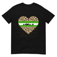 Unisex T-shirt (Rotterdam Leopard Heart)