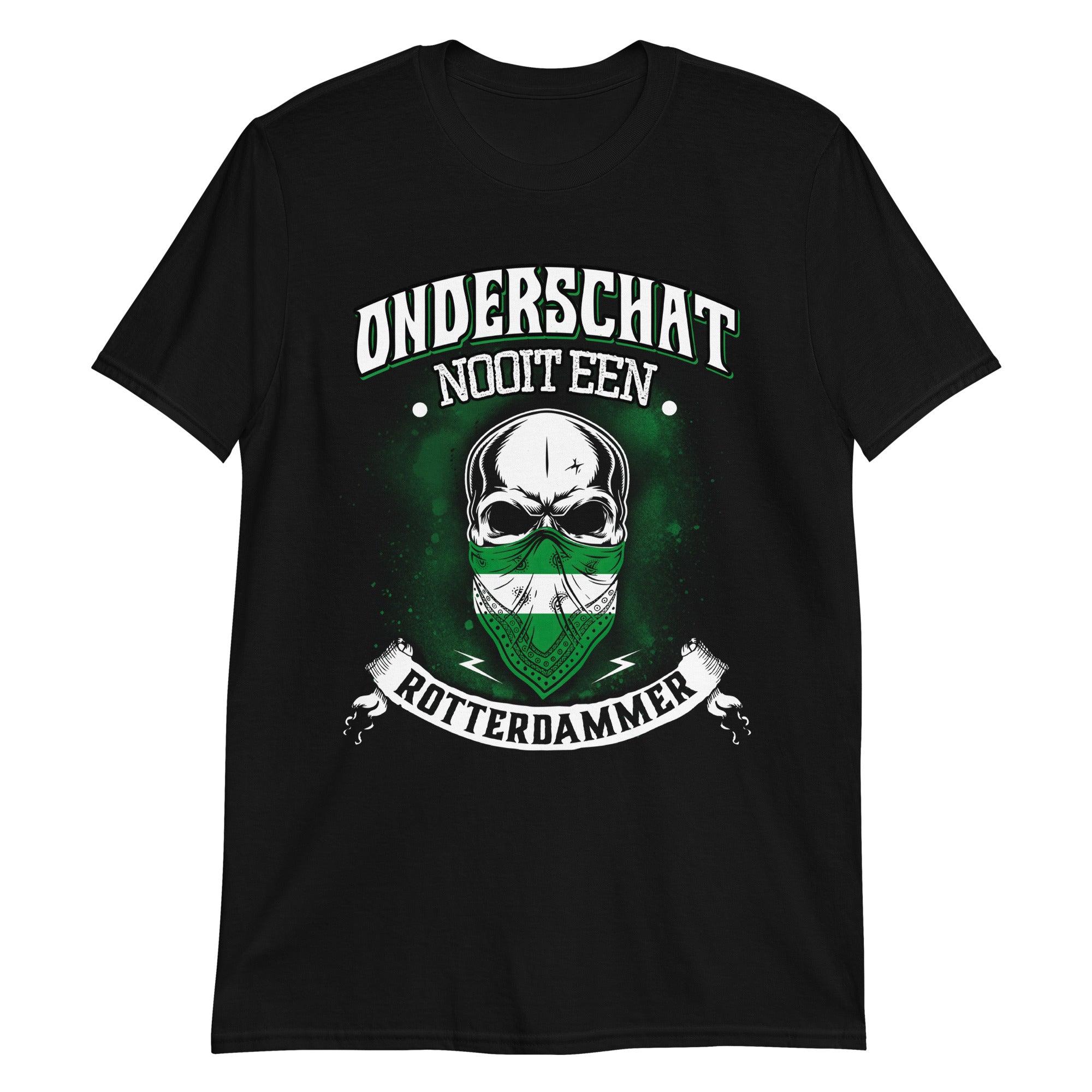 Unisex T-shirt (Onderschat nooit een rotterdammert)