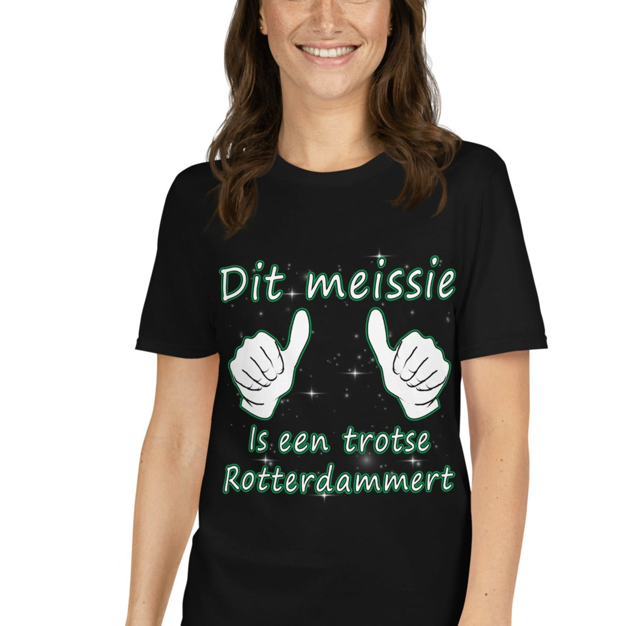 Unisex T-shirts (Dit meissie is een trotse Rotterdamert)