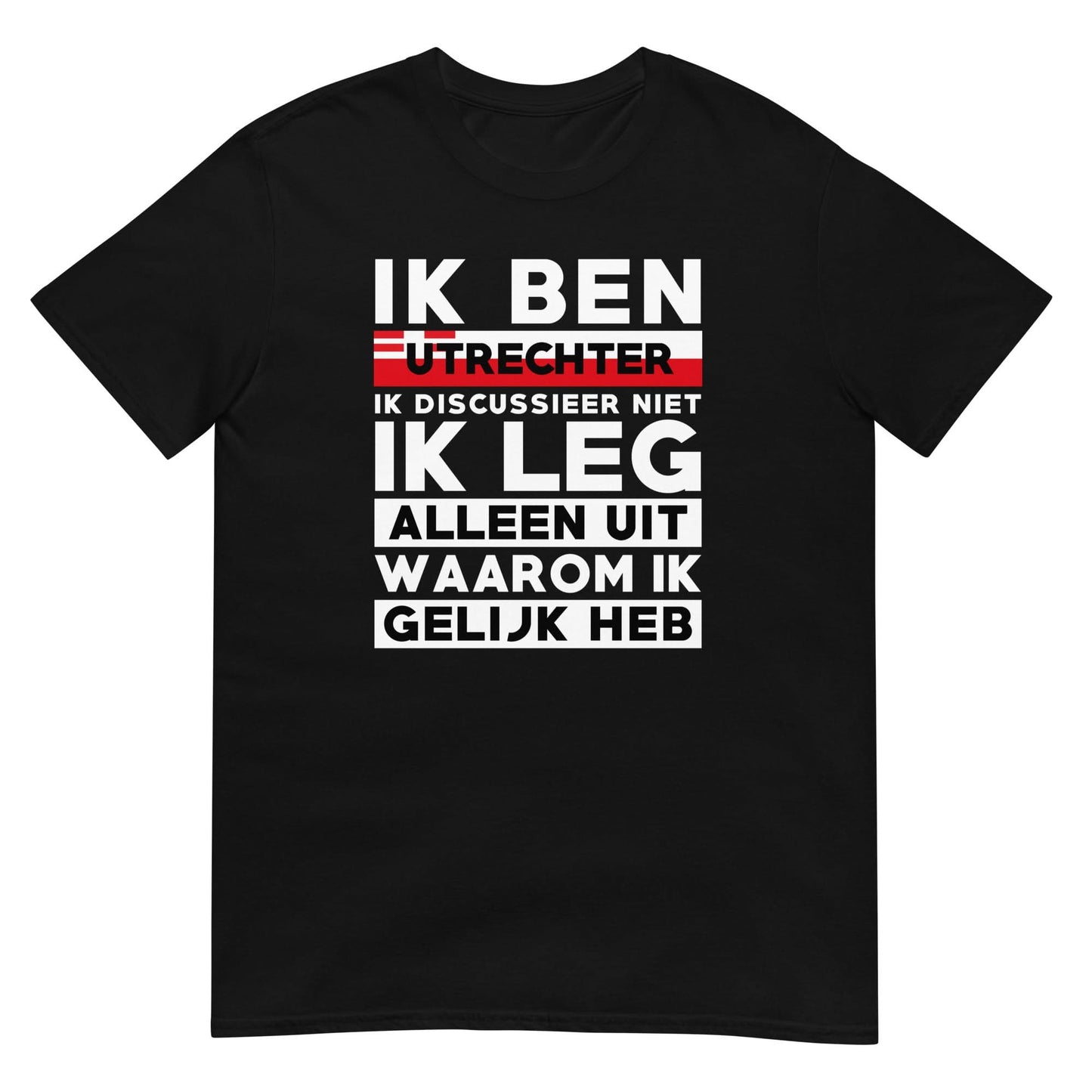 Unisex T-shirt (gelijk Utrecht)