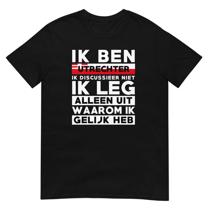 Unisex T-shirt (gelijk Utrecht)