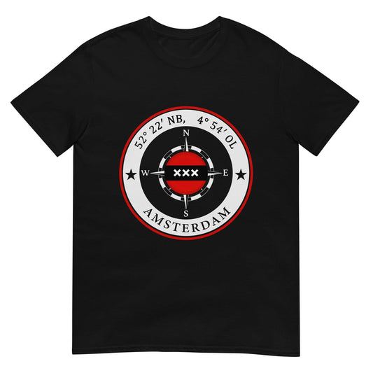 Unisex T-shirt (Amsterdam Compass)