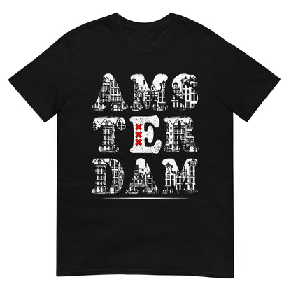 Unisex T-shirt (Amsterdam Letters)