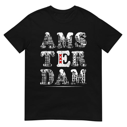 Unisex T-shirt (Amsterdam Letters)
