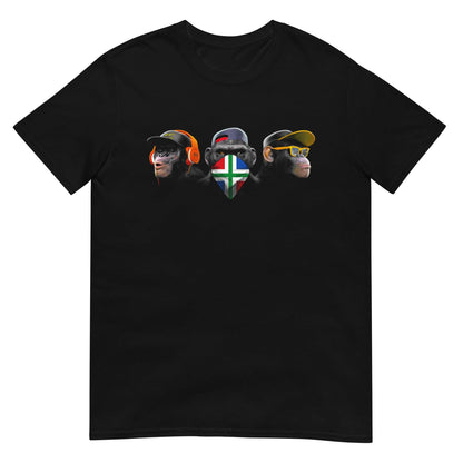 Unisex T-shirt (Groningen Flag Horen Zien en Zwijgen)