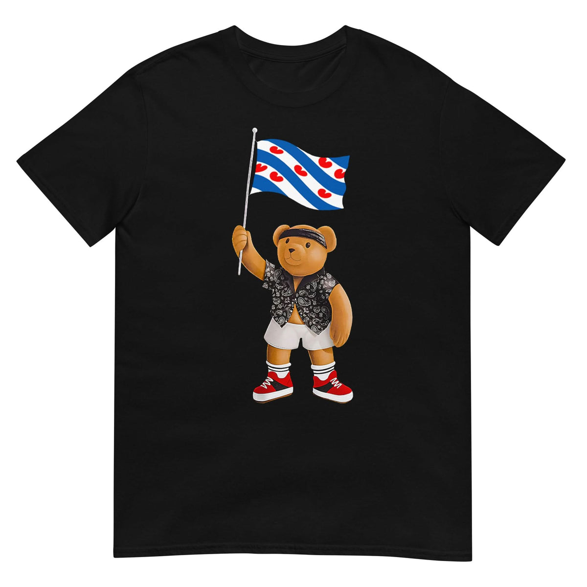 Unisex T-shirt (Friesland Bear Vlag)