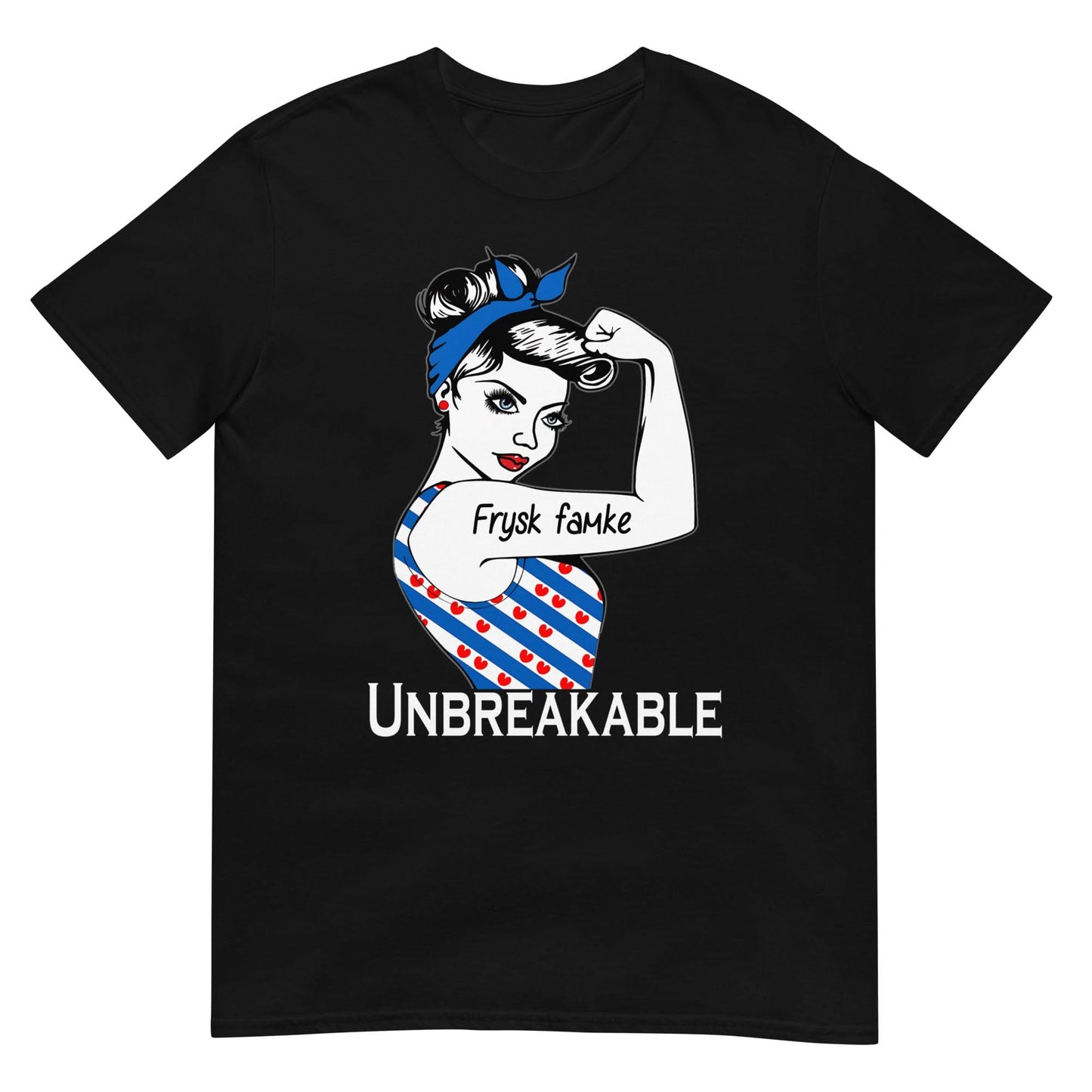 Unisex T-shirt (Frysk Famke)   Fries
