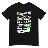 Unisex T-shirt (Den Haag- niemand is perfect)