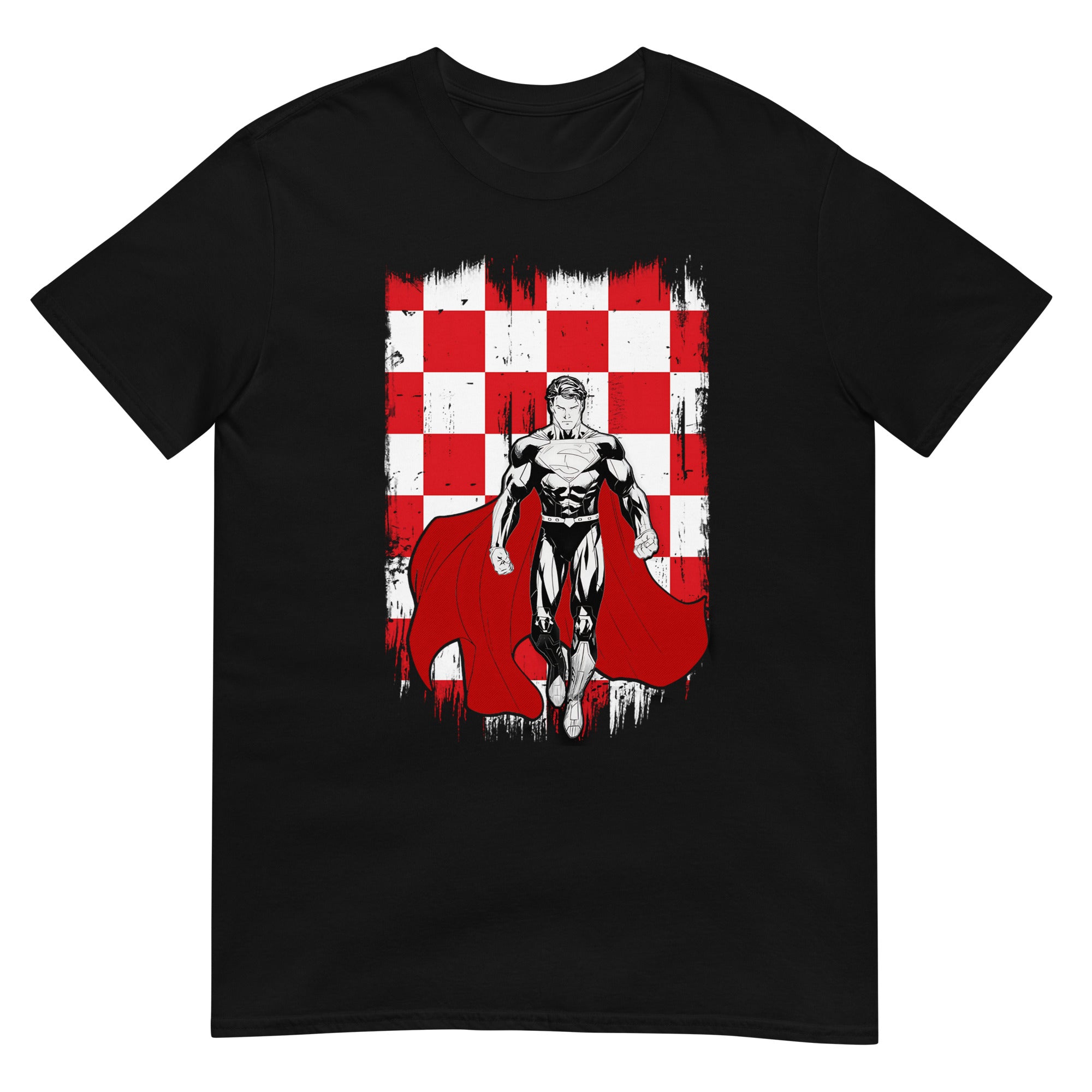 Unisex T-shirt (Superman in Brabantse vlag)