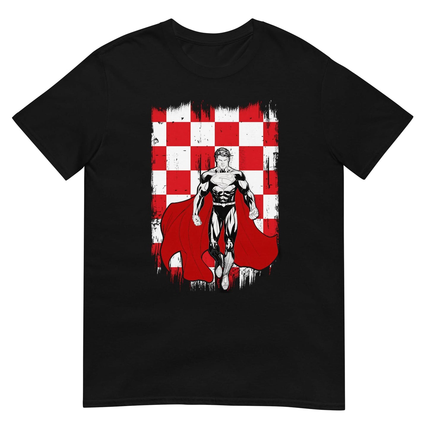Unisex T-shirt (Superman in Brabantse vlag)