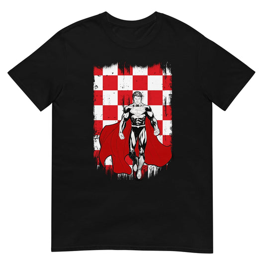 Unisex T-shirt (Superman in Brabantse vlag)