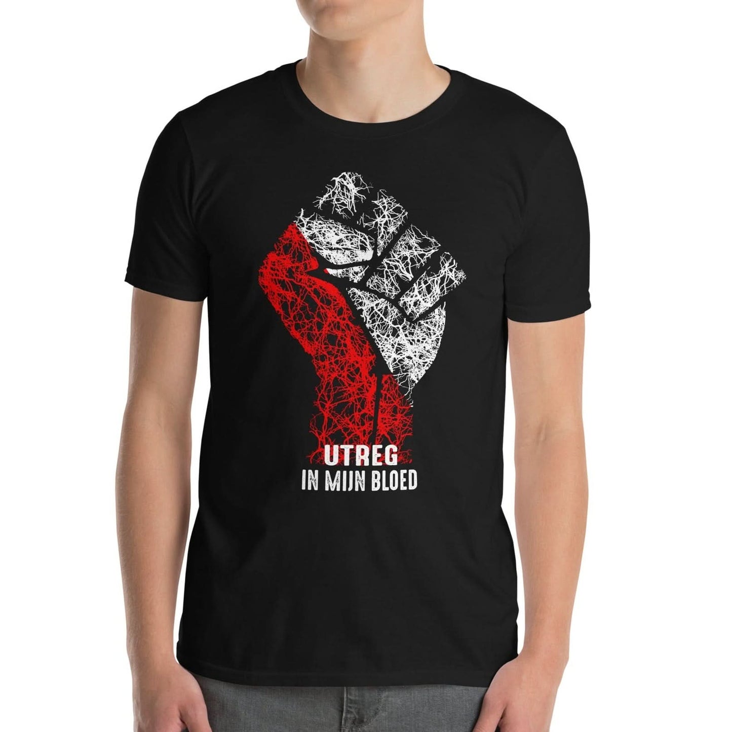 Unisex T-shirt  (Utreg in mijn bloed)