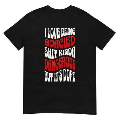 Unisex T-shirt (ik hou ervan om Ajacied) Amsterdam