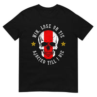 Unisex T-shirt (Win, lose or tie ajacied till I die) Amsterdam