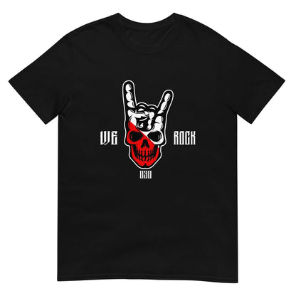 Unisex T-shirt ( Utreg skull- We Rock)