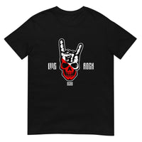Unisex T-shirt ( Utreg skull- We Rock)