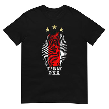 Unisex T-shirt (Ajacied Het zit in mijn DNA) Amsterdam