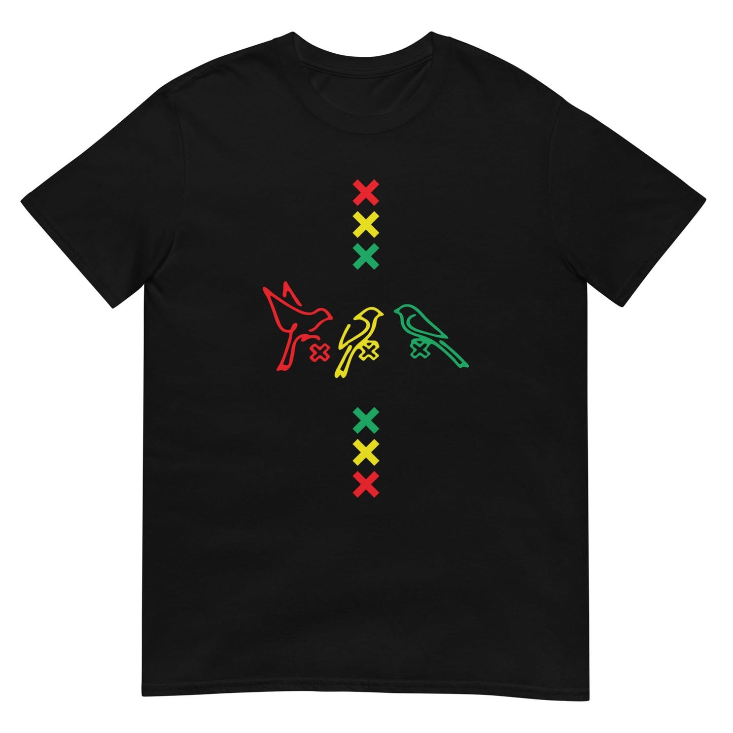 Unisex T-shirt (Drie kleine vogels) Amsterdam