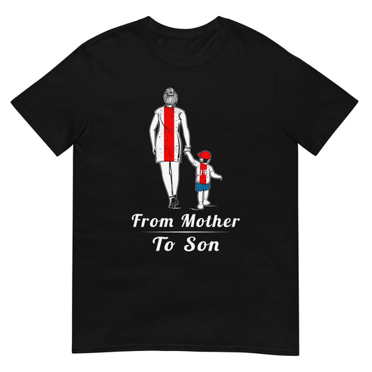Unisex T-shirt (Ajacied- Van moeder op zoon) Amsterdam