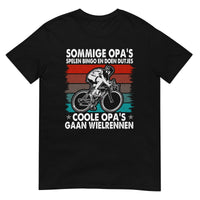 Unisex T-shirt (Coole opa's gaan wielrennen)