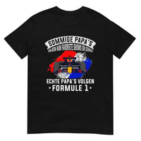 Unisex T-shirt (Echte Papa's volgen formula 1)