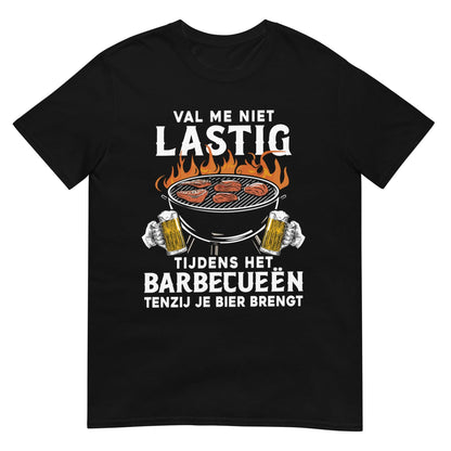 val me niet lastig tijdens het barbecueen