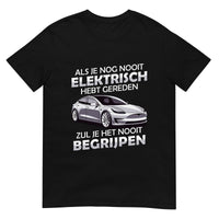 Unisex T-shirt (Elektrisch Auto)