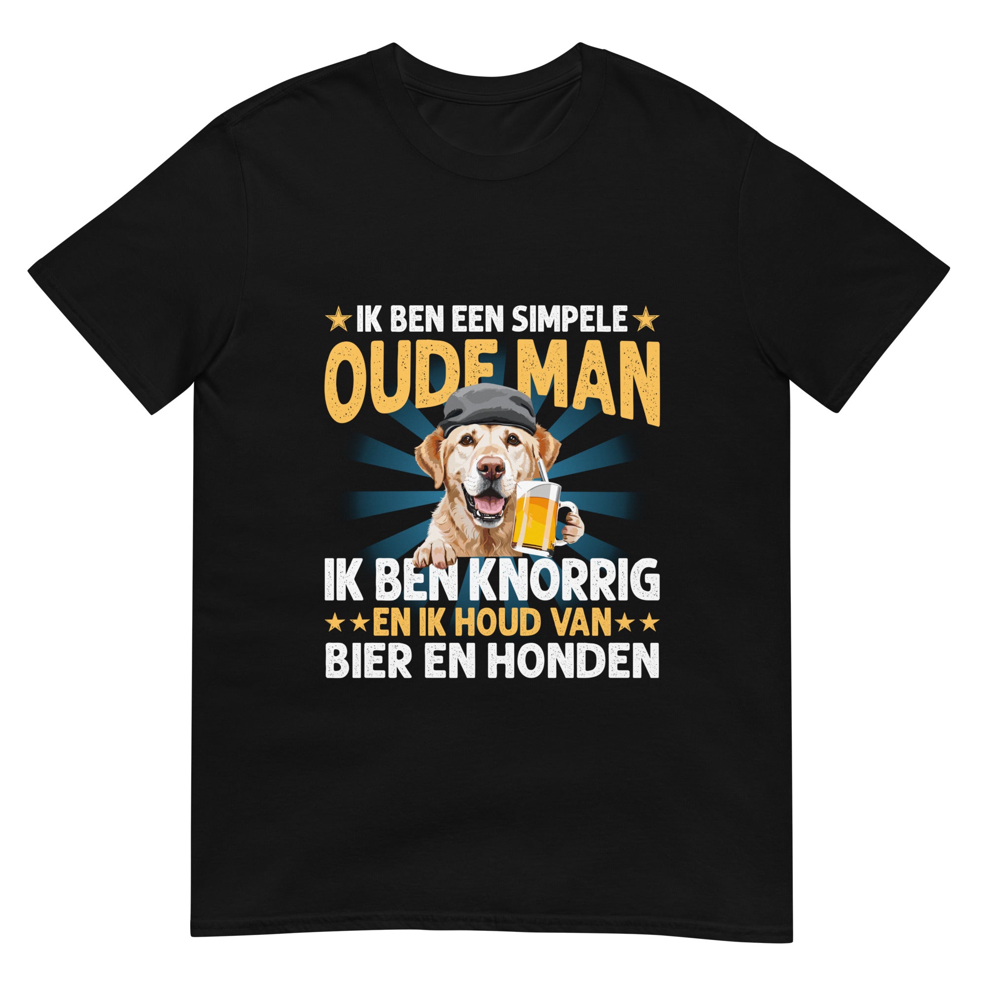 Unisex T-shirt (Bier en Honden)