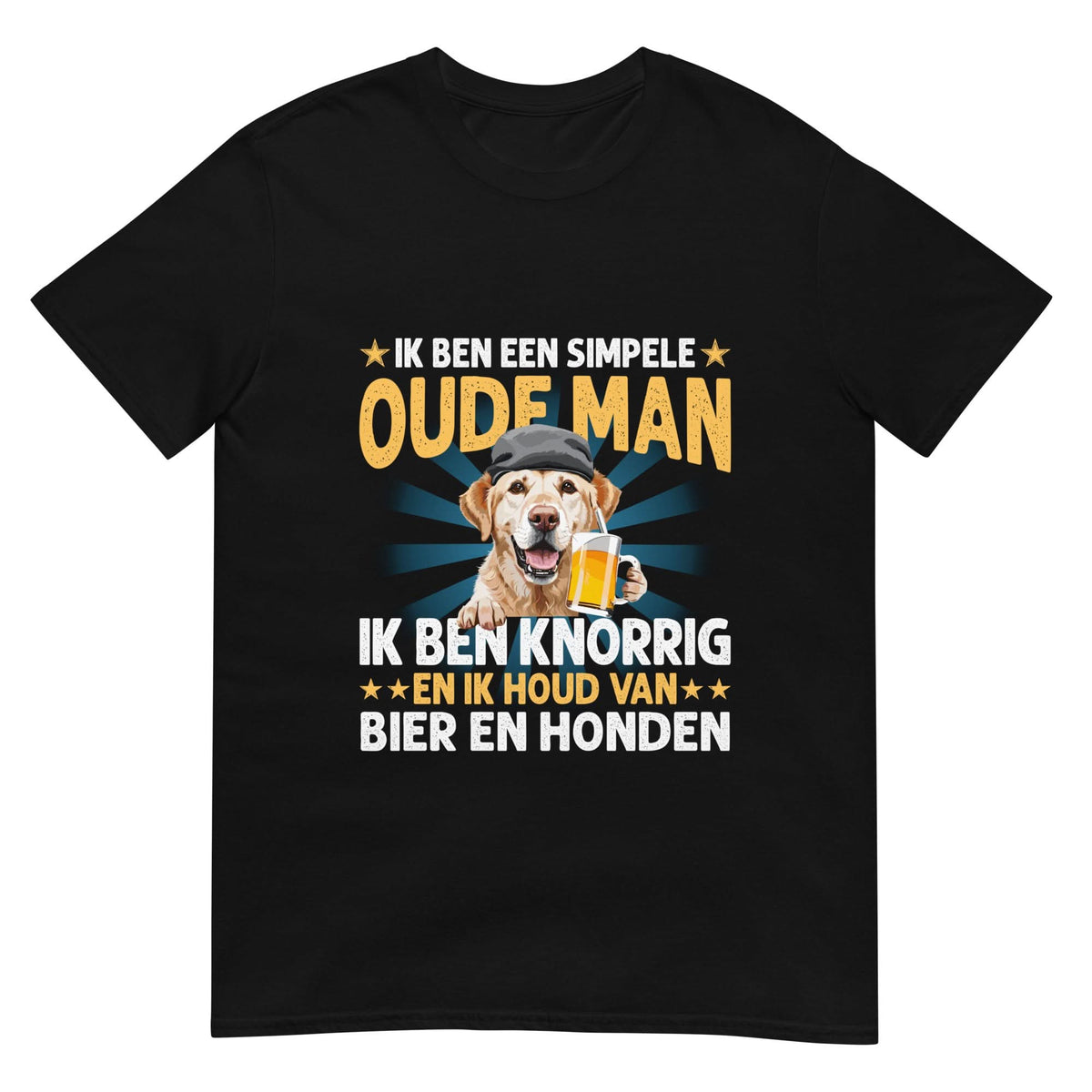 Unisex T-shirt (Bier en Honden)