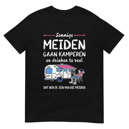Unisex T-shirt (Kamperen en Drinken)