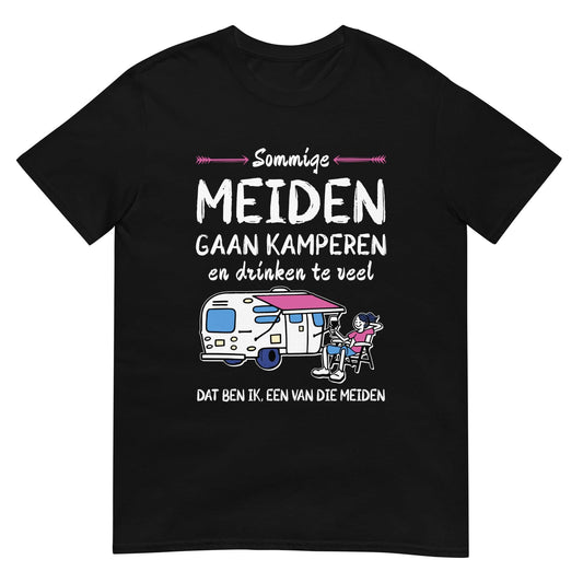 Unisex T-shirt (Kamperen en Drinken)