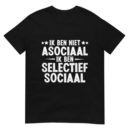 Unisex T-shirt (Selectief Sociaal)