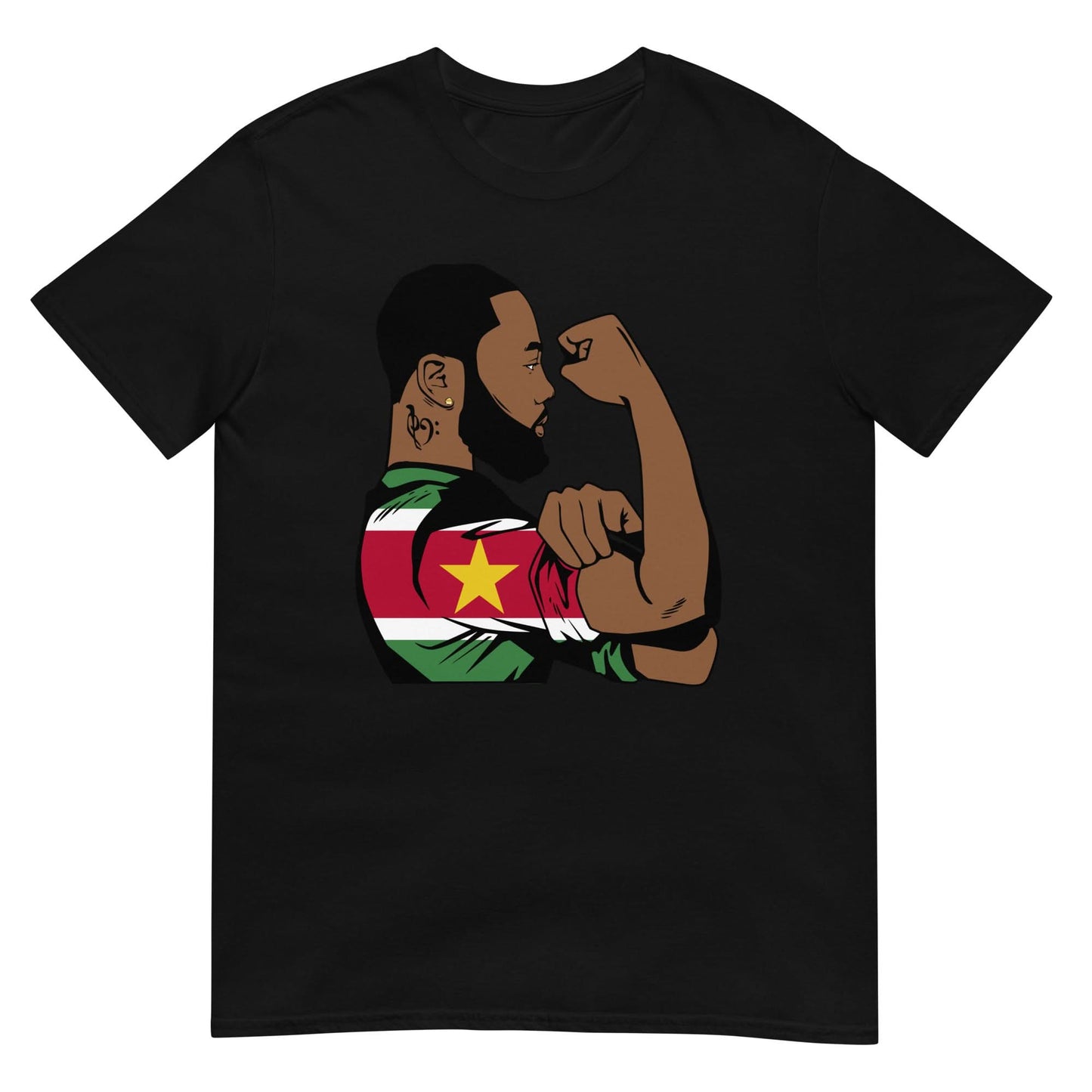Unisex T-shirt (strongman - Suriname)