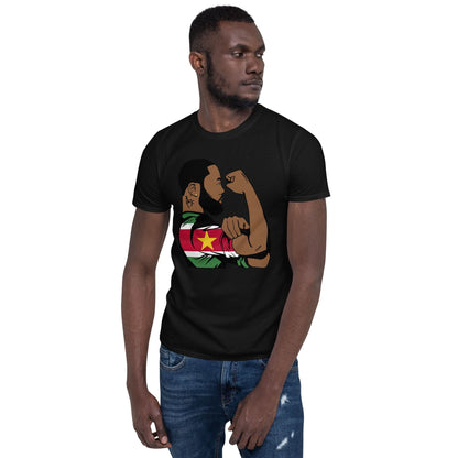 Unisex T-shirt (strongman - Suriname)