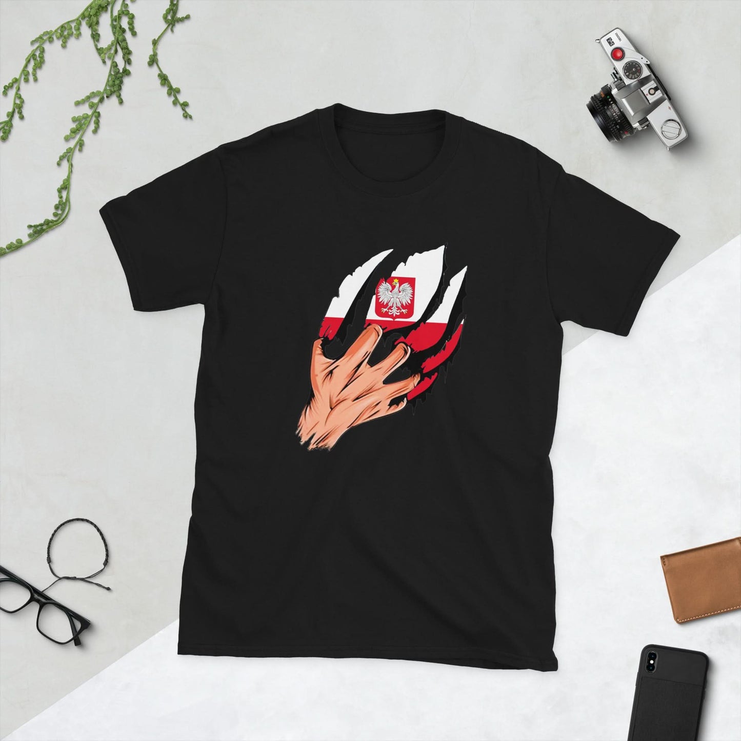 Unisex T-shirt (Scratch - polen)