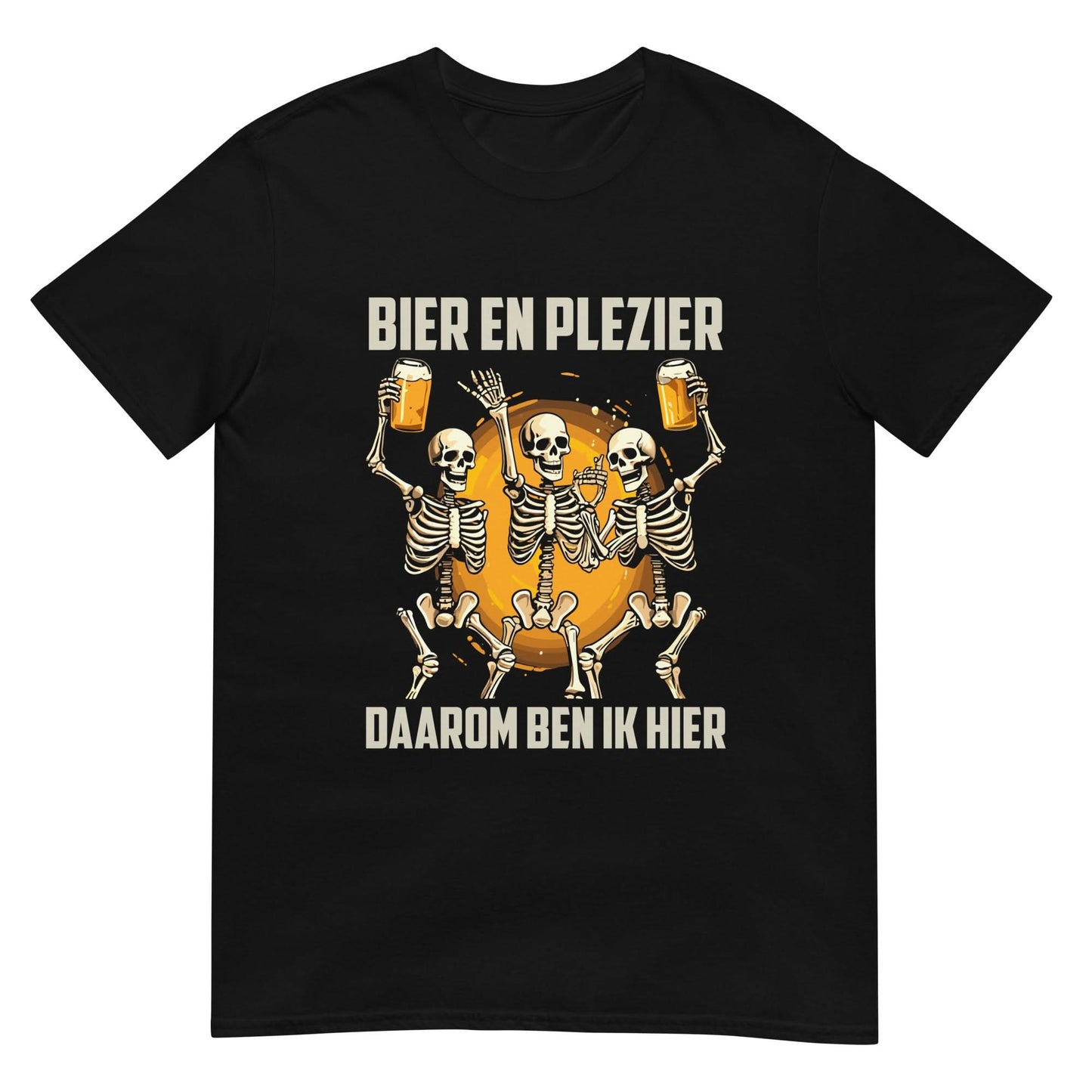 Unisex T-shirt (BIER EN PLEZIER)