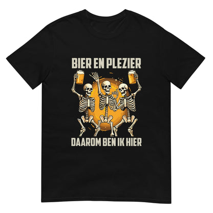 Unisex T-shirt (BIER EN PLEZIER)