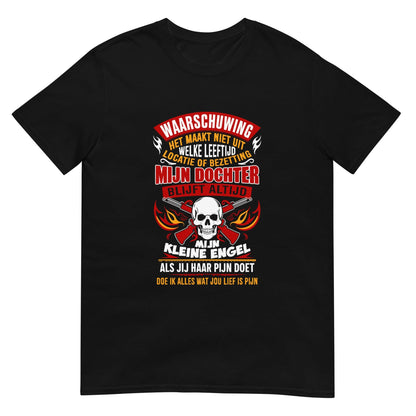Unisex T-shirt (Waarschuwing Het Maakt Niet Uit)