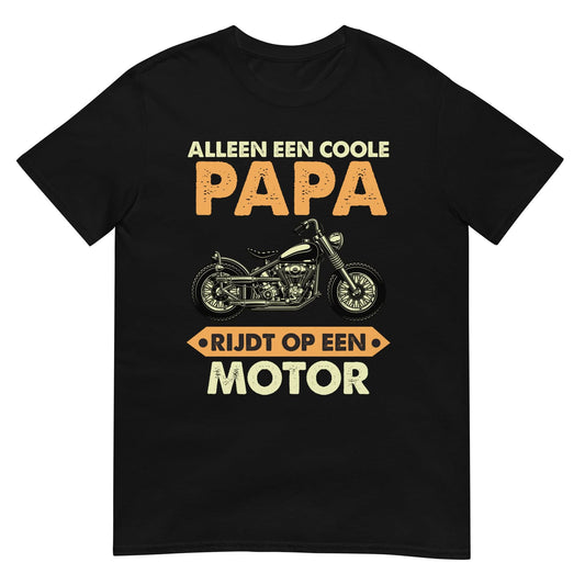 Unisex T-shirt ( coole papa - motor)