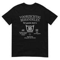 Unisex T-shirt (Voorzichtig- 55)