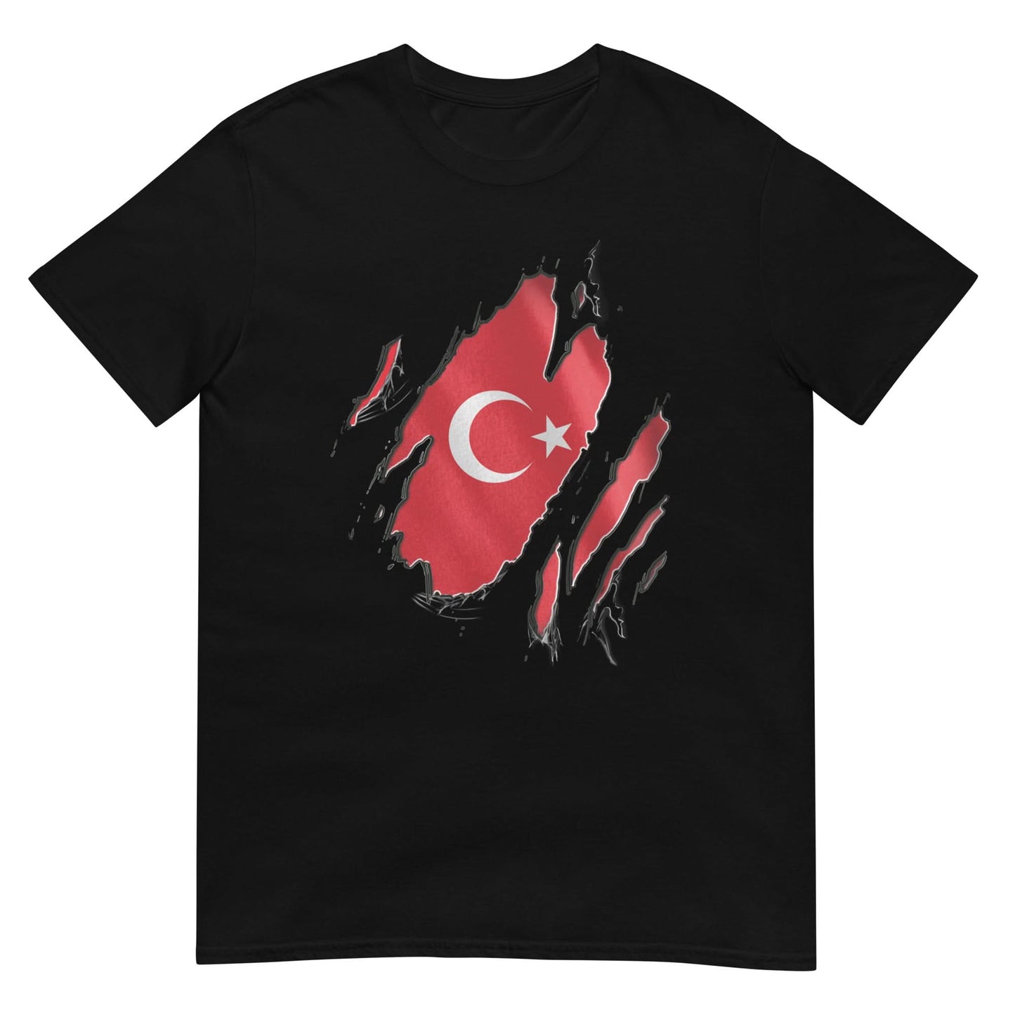 Unisex T-shirt (Gescheurde T-shirt ontwerp) Turkije