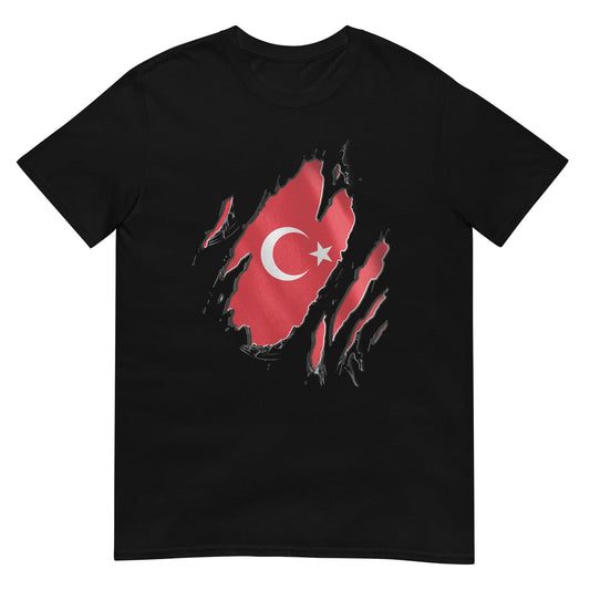 Unisex T-shirt (Gescheurde T-shirt ontwerp) Turkije