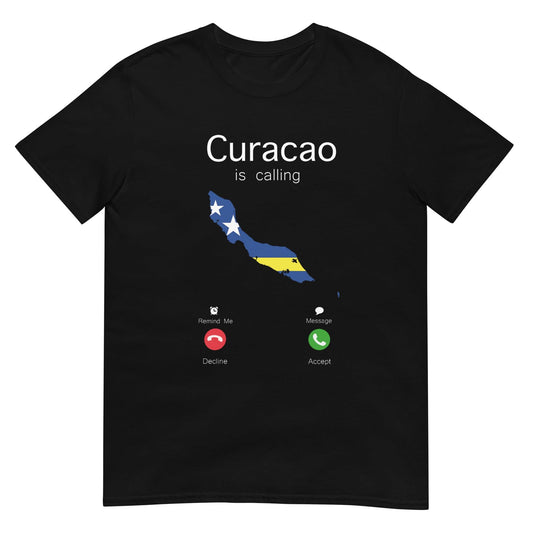 Unisex T-shirt (Curacao is calling and I must go)