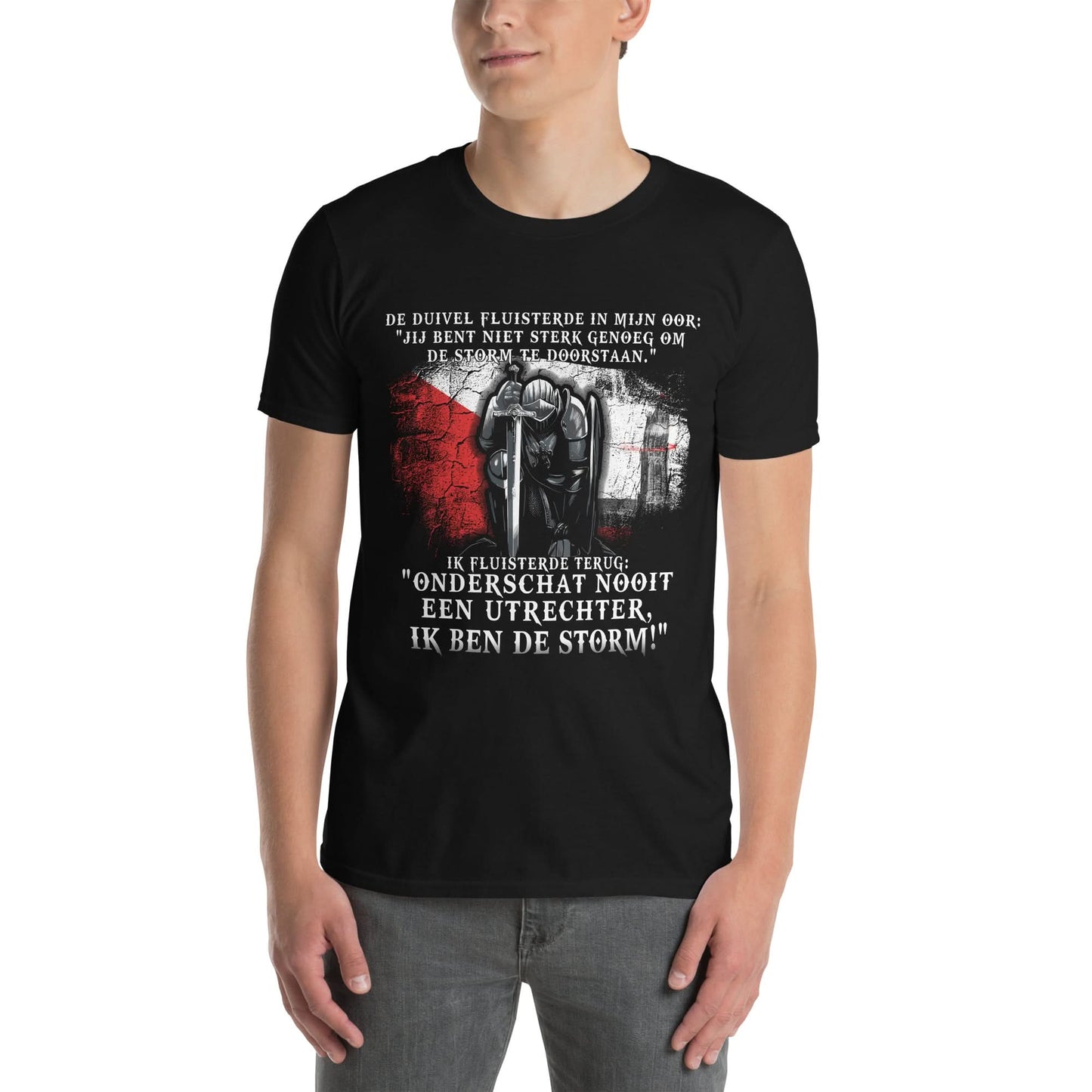 Unisex T-shirt Ik ben de storm!-  Utrecht)