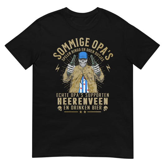 Unisex T-shirt (Echte opa's supporten heerenveen)