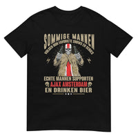UniseX T-shirt (Echte mannen supporten Ajax amsterdam)