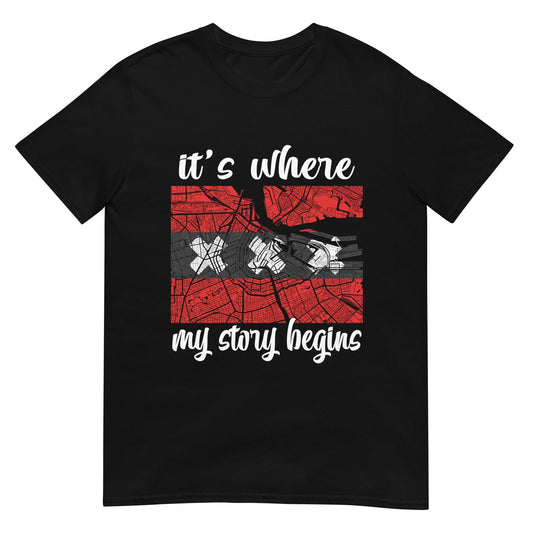 Unisex T-shirt (Mokum, it's where my story begins)